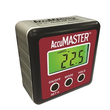 Calculated Industries AccuMASTER 2-in-1 Digital Angle Gauge