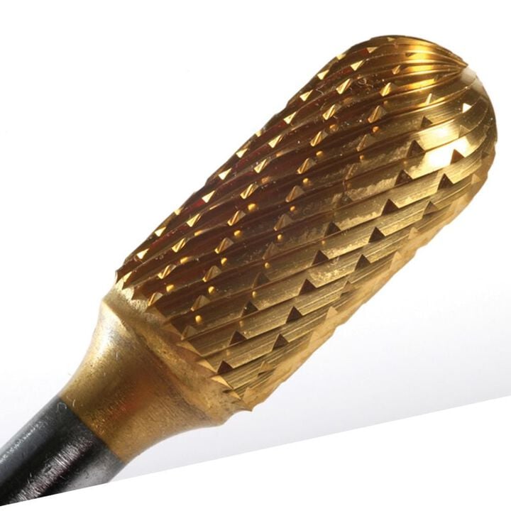 Champion Cutting Tool SC3 Double Cut TIN Carbide Burr, large image number 1