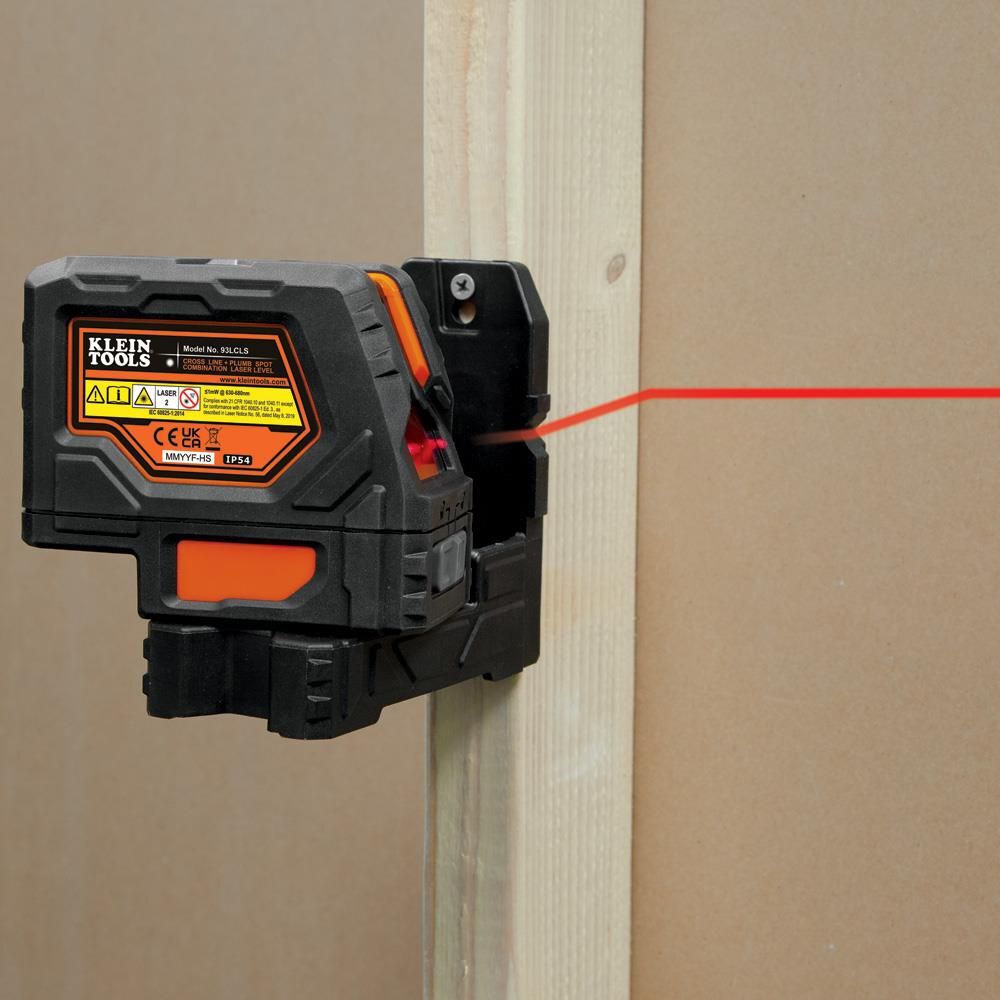 Klein Tools Self-Leveling Red Cross-Line Laser Level with Red Plumb Spot, large image number 16