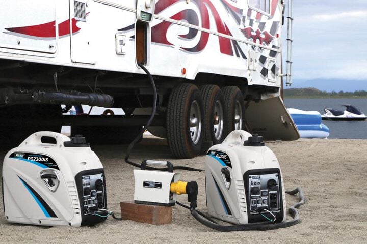 Pulsar Products 2,300 Watt Gas Powered 50-State Portable Inverter Generator, large image number 9