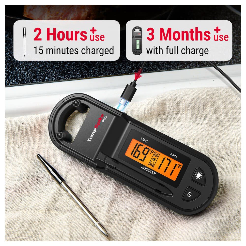 TempPro TempSpike Plus Bluetooth Grill Thermometer, large image number 10