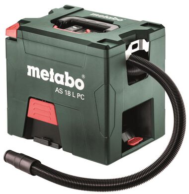 Metabo AS 18 L PC Cordless Vacuum Cleaner, large image number 0