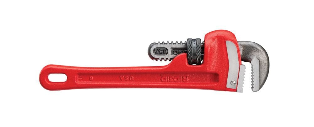Ridgid 8 Inch Heavy-Duty Straight Pipe Wrench, large image number 3