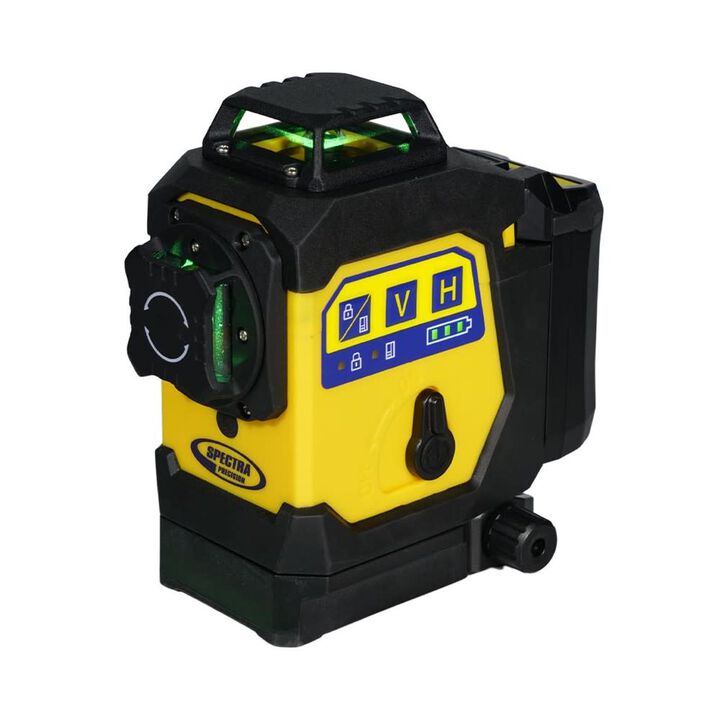 Spectra Precision Lithium 2000 mAh 11.1V Green Beam Cross Line Laser Kit, large image number 1