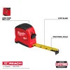 Milwaukee 25 Ft Tape Measure, small image number 2