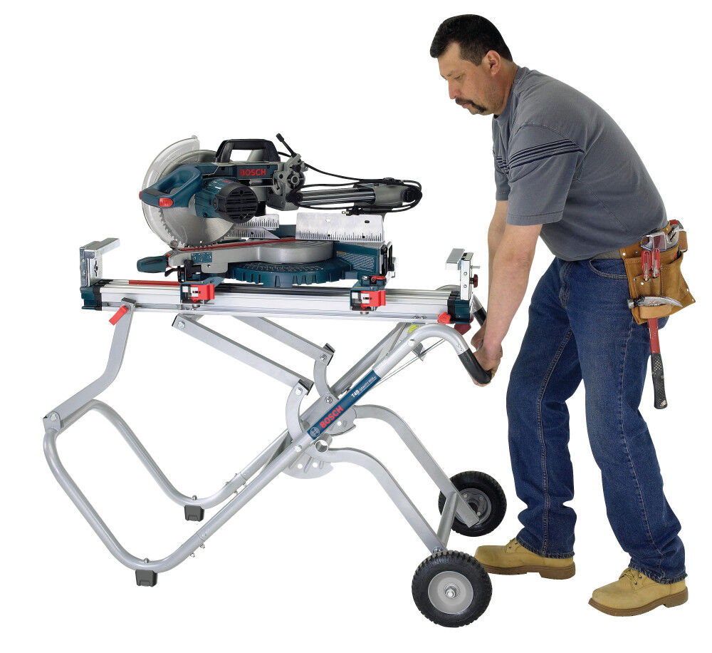 Bosch Gravity-Rise Miter Saw Stand with Wheels, large image number 6