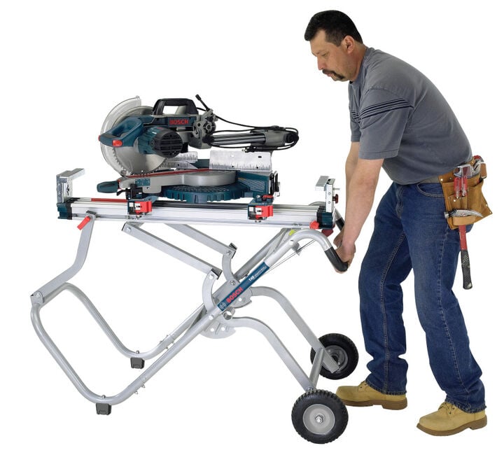Bosch Gravity-Rise Miter Saw Stand with Wheels, large image number 5