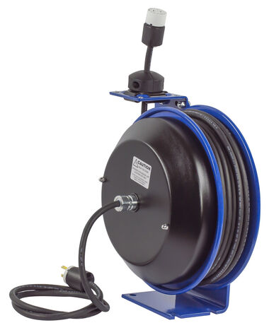 Coxreels Spring Driven Cord Reel Sin gle Industrial Rec 16GA x 50', large image number 7
