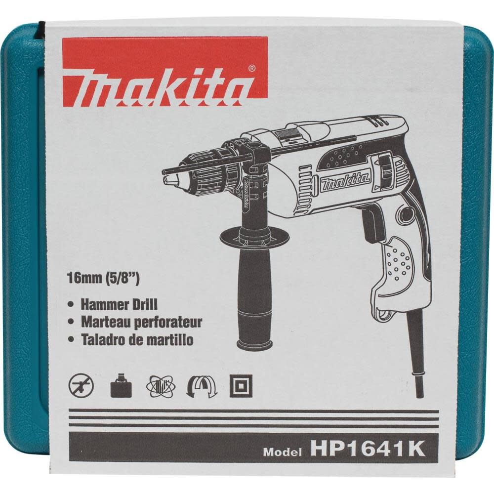 alleen vervagen Slot Makita 5/8 In. Hammer Drill Kit HP1641K from Makita - Acme Tools