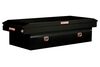 Weather Guard Saddle Box, Steel, Full Extra Wide, Gloss Black, 15.5 cu ft, small image number 1