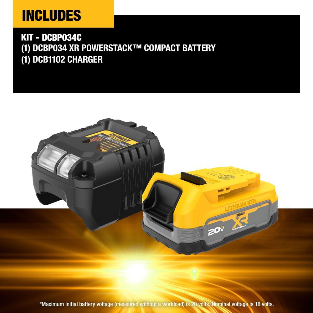 Dewalt 20v battery and sales charger kit