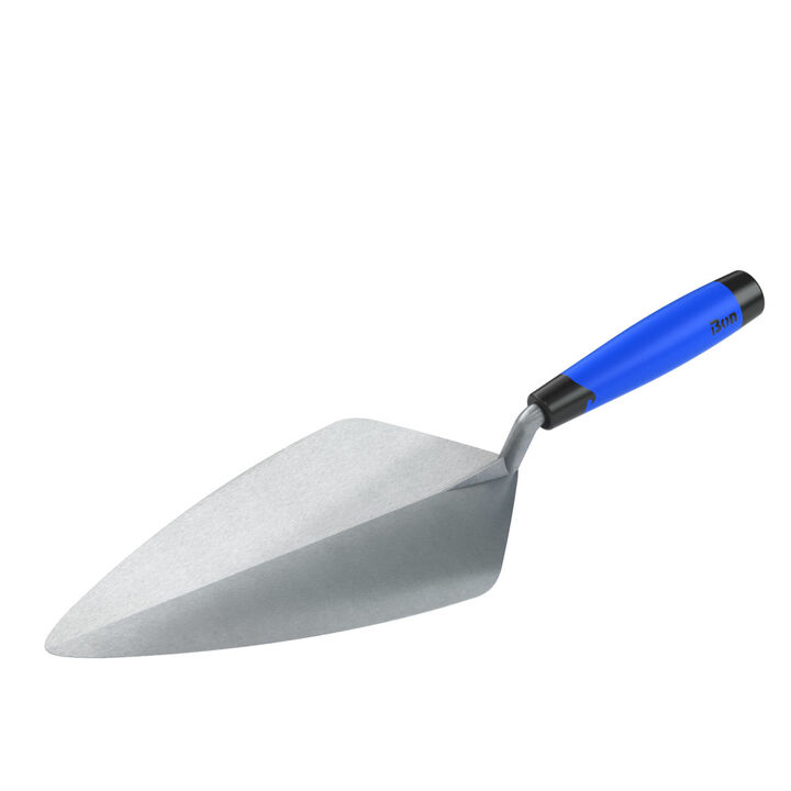 Bon Tool Brick Trowel Narrow London Forged 12 Inch with Comfort Handle