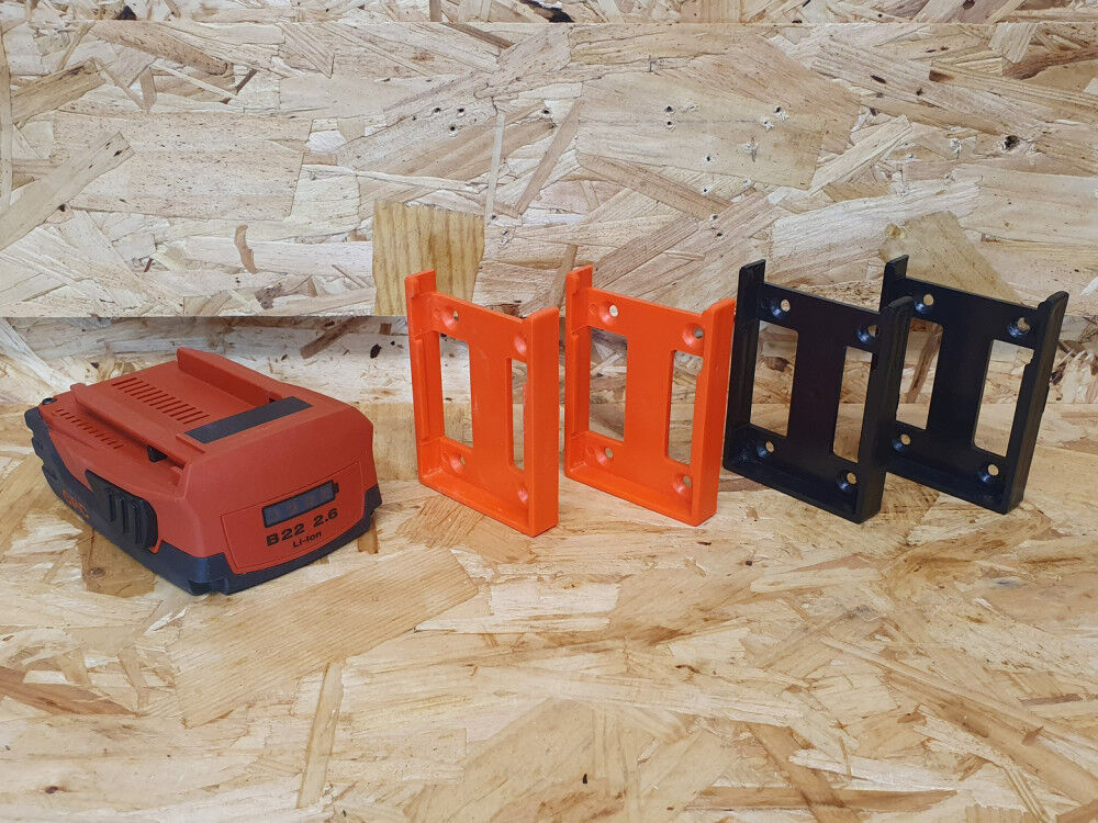 Stealthmounts Battery Mounts for Hilti 6pk Black, large image number 4