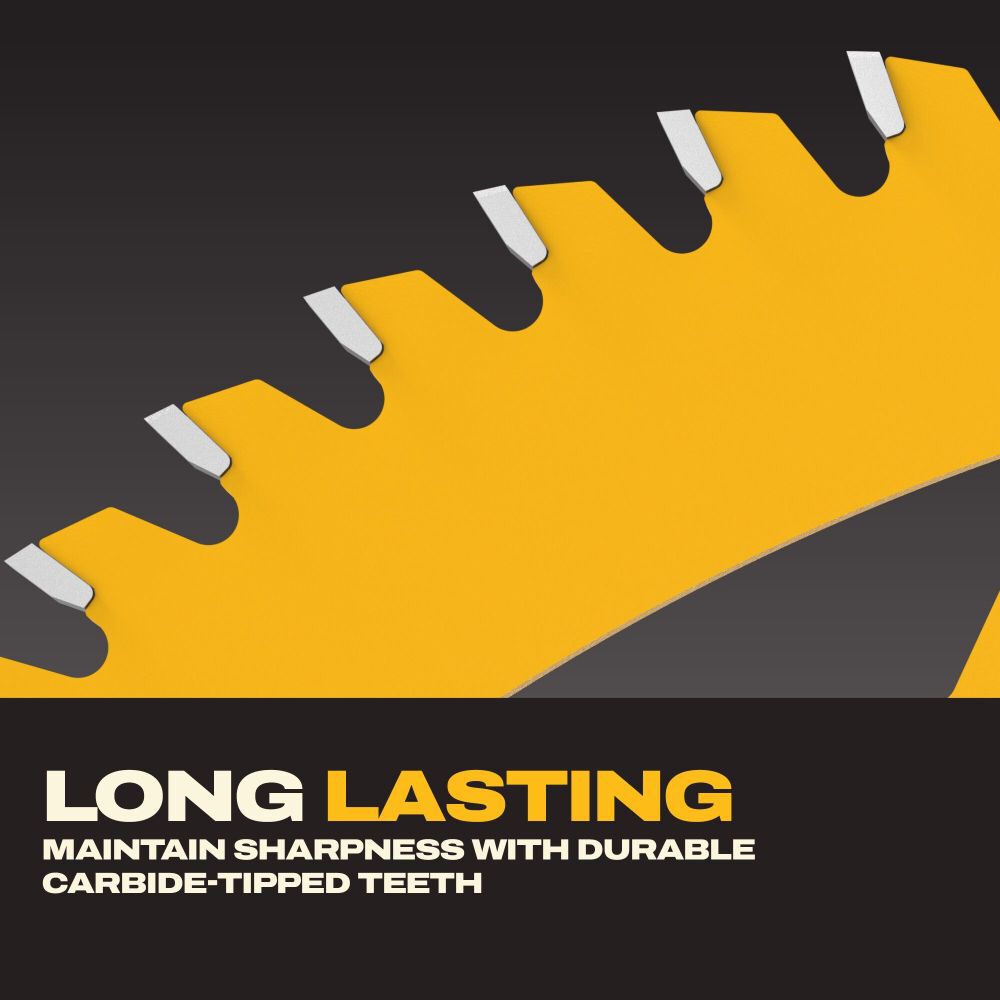DEWALT 6-1/2 Inch 52T Laminate and Melamine Track Saw Blade, large image number 4