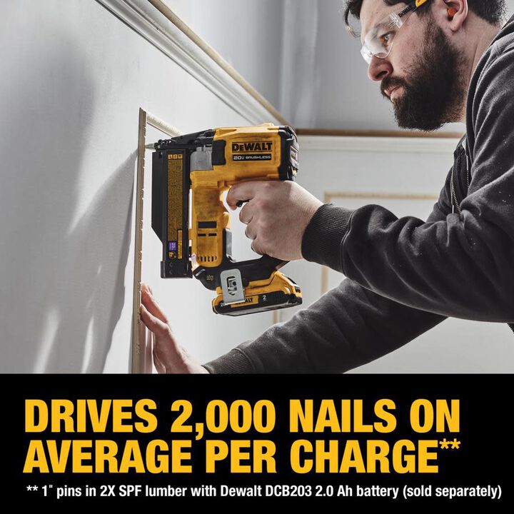 DEWALT ATOMIC Compact Series 20V MAX Pin Nailer 23 Gauge Kit, large image number 12