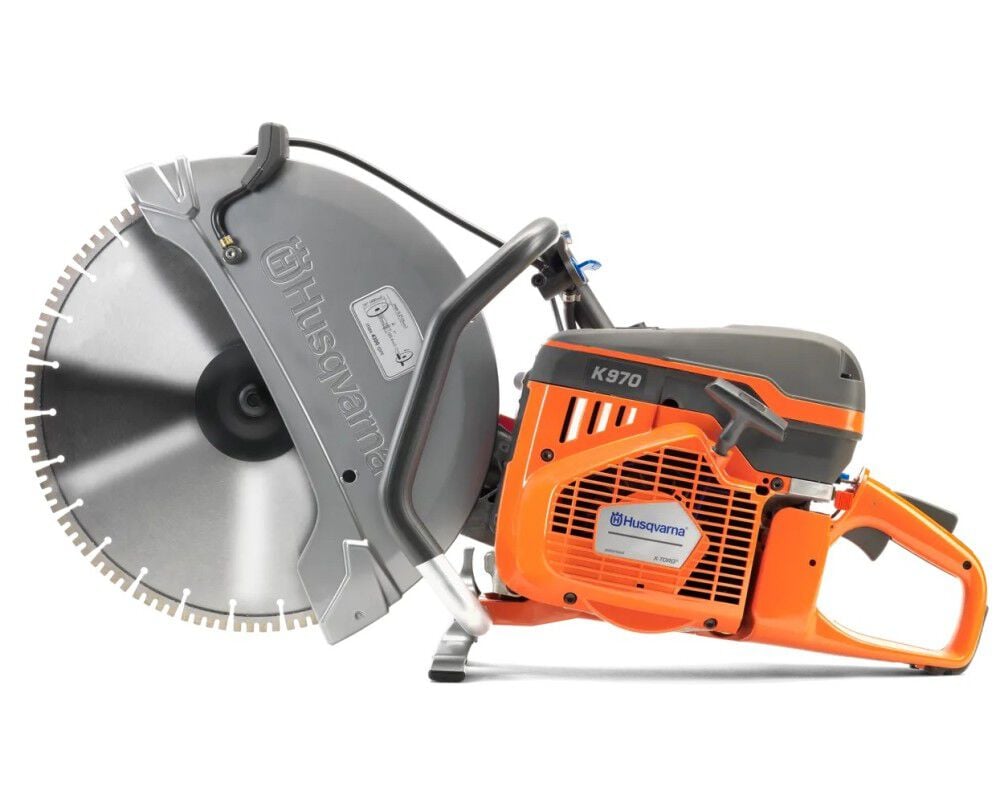 Husqvarna Construction K 970 6.5HP 14 Inch Gas Power Cutter Body Only Reconditioned, large image number 3