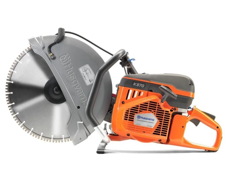 Husqvarna Construction K 970 6.5HP 14 Inch Gas Power Cutter Body Only Reconditioned, large image number 2