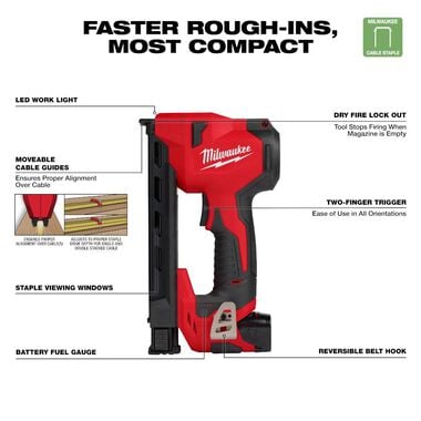 Milwaukee M12 Cable Stapler Kit, large image number 3