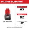 Milwaukee M12 REDLITHIUM CP 12V 1.5AhV 3Ah Lithium Ion Power Tool Battery Pack, small image number 4