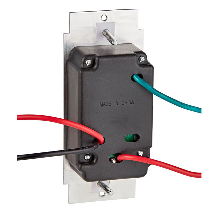 Leviton Ivory Incandescent/Halogen Preset Slide Dimmer Switch, large image number 2