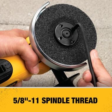 DEWALT 4-1/2 In. Paddle Switch Small Angle Grinder, large image number 5