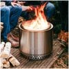 Solo Stove Bonfire 2.0 19 in Stainless Steel Wood Burning Fire Pit with Stand, small