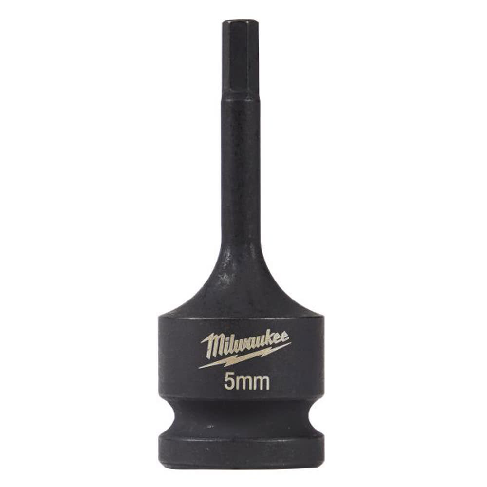 Milwaukee Shockwave Lineman's 1/2in Drive - 5mm Hex Bit