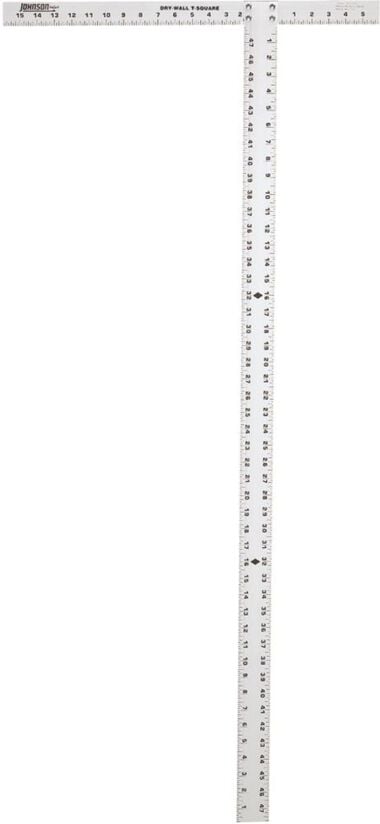 Johnson Level 48 In. Aluminum Drywall T-Square, large image number 0