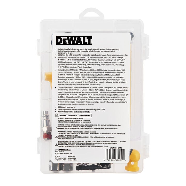 DEWALT Industrial Compressor Starter Kit, large image number 2