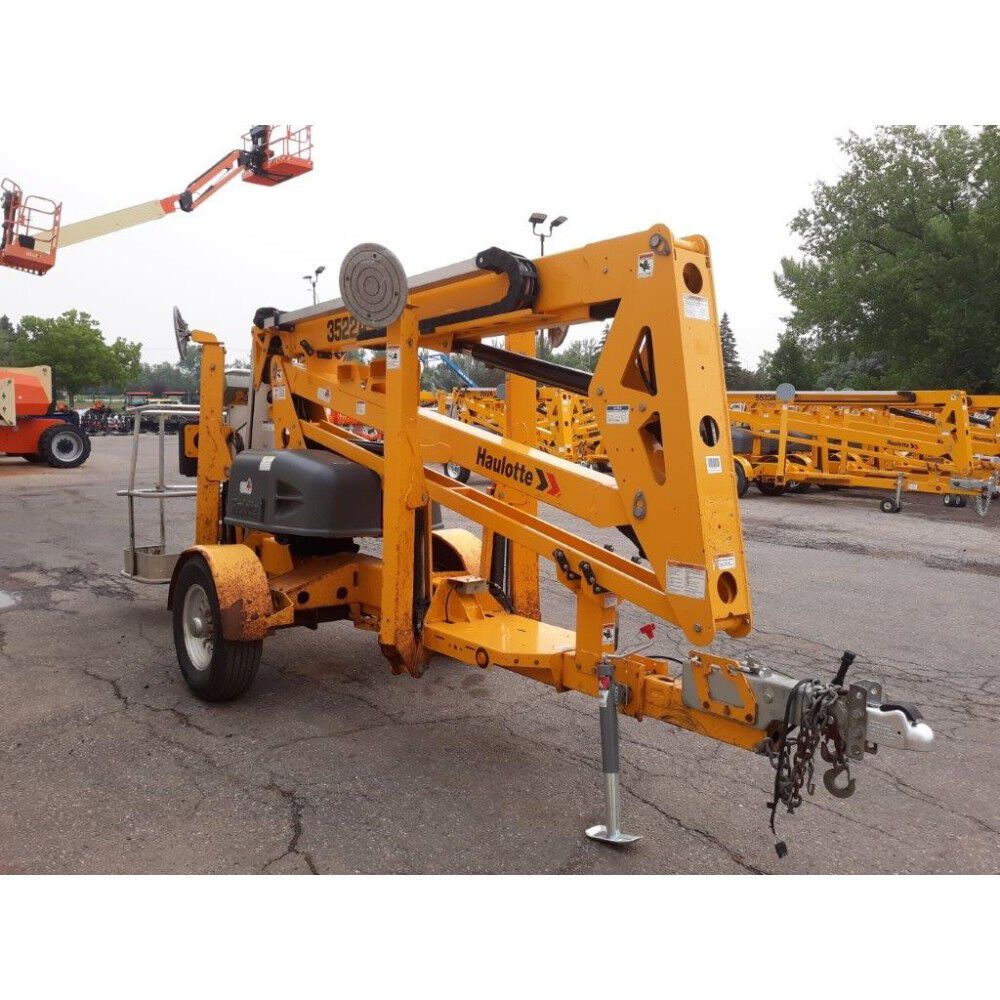 Haulotte 3522A 35 ft Articulated Telescopic Towable Boom Lift 2019 Used