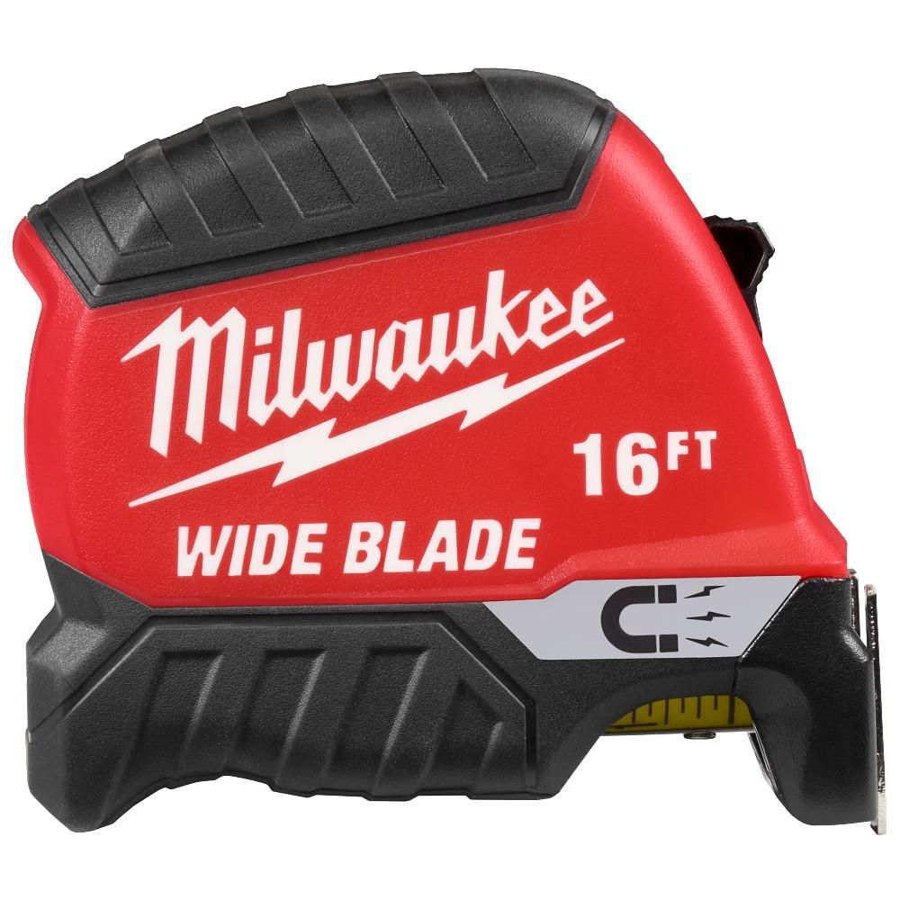 Milwaukee 16 Ft. Wide Blade Magnetic Tape Measure, large image number 1