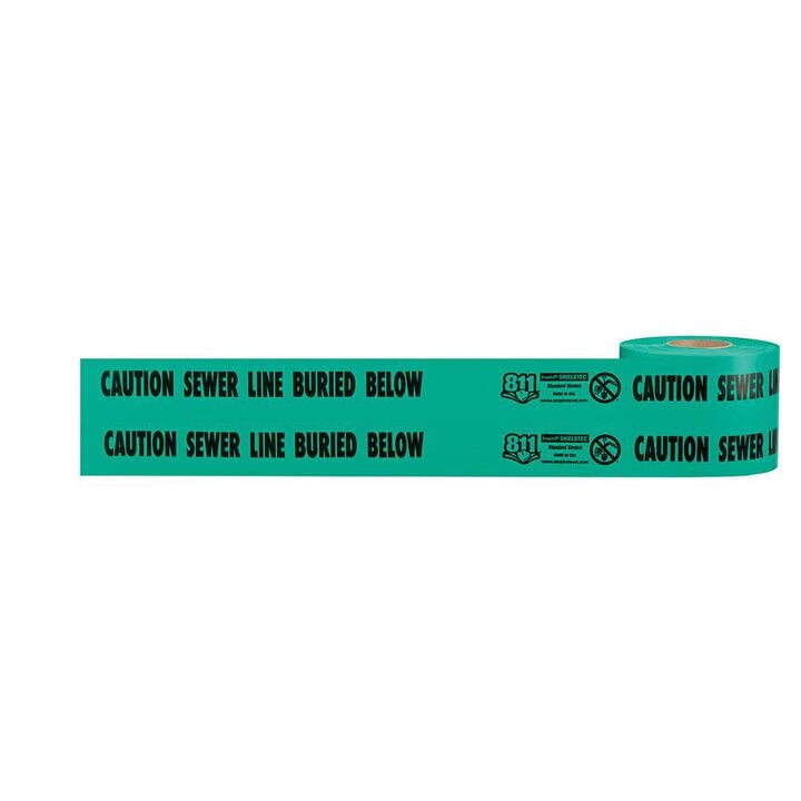 Empire Level SHIELDTEC Standard Non Detectable Tape Sewer Line, large image number 0