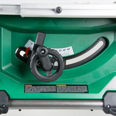 Metabo HPT 10in Jobsite Table Saw with Fold Roll Stand, large image number 7