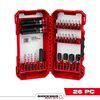 Milwaukee SHOCKWAVE Impact Duty Drive and Fasten Set  26PC, small image number 1