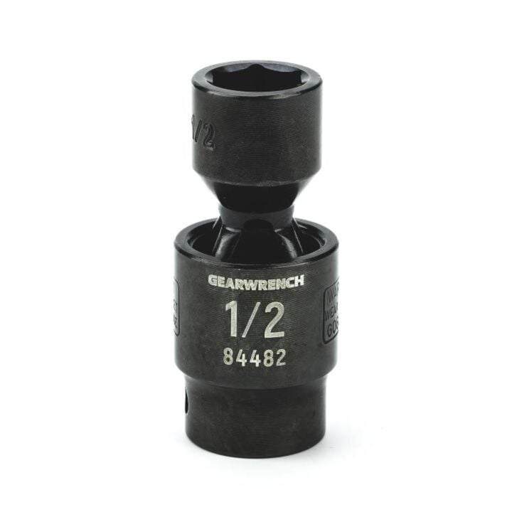 GEARWRENCH Pinless Universal Impact Socket 3/8in Drive 6 Point 8mm