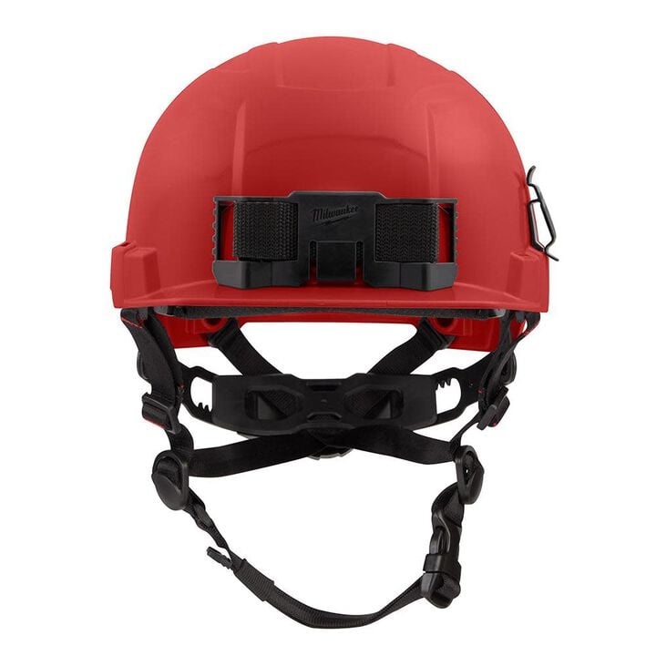 Milwaukee Red Front Brim Helmet with BOLT Class E, large image number 5