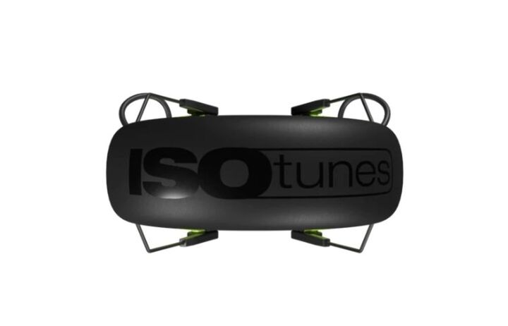 ISOtunes AIR DEFENDER Earmuff Bluetooth Black/Safety Green, large image number 5