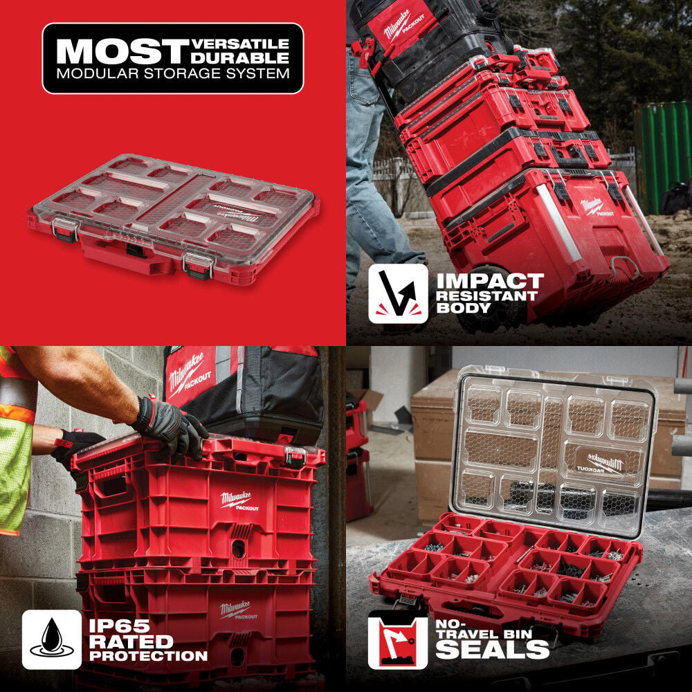 Milwaukee PACKOUT Low-Profile Organizer, large image number 6