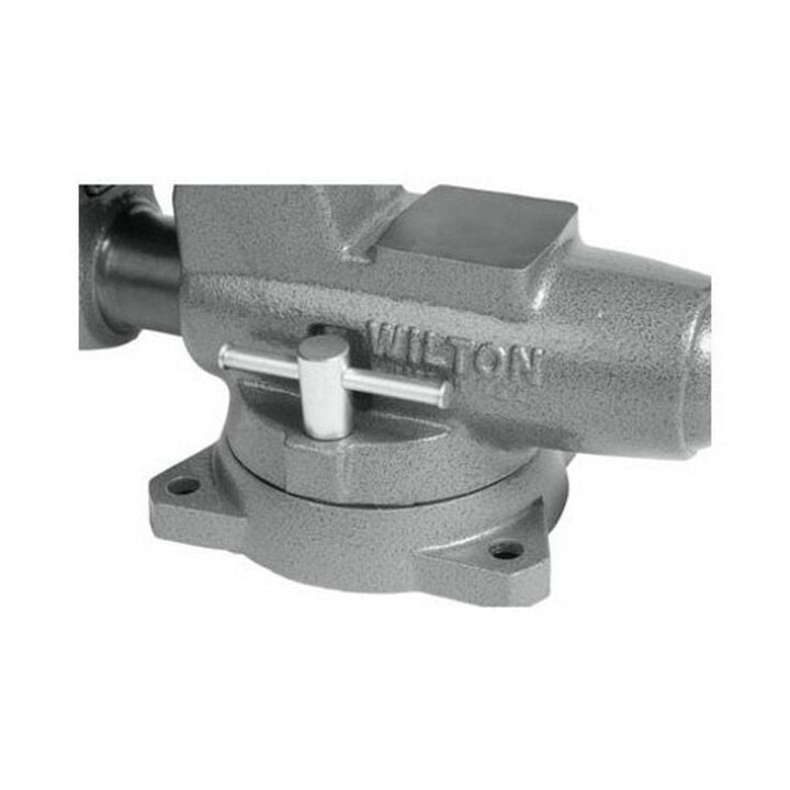 Wilton 3 1/2in C-0 Combo Pipe & Bench Round Channel Vise, large image number 1