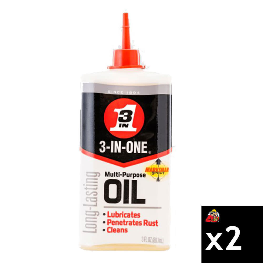 3-In-One Multi Purpose Oil 2 Pack - 10035