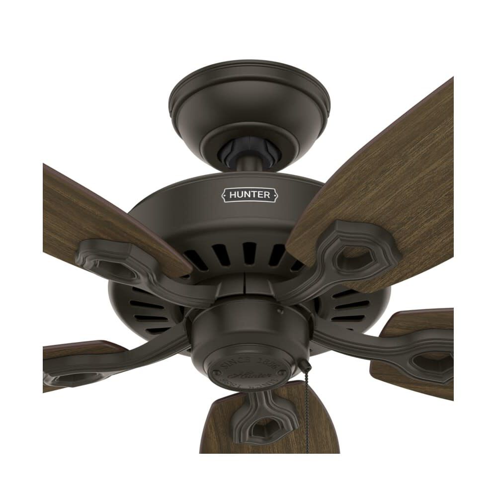 Hunter Fan Builder Elite Ceiling Fan 52in Bronze Brazilian Cherry, large image number 6