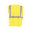 Occunomix Zipper Safety Vest Yellow High Visibility Mesh Standard Medium, small image number 2