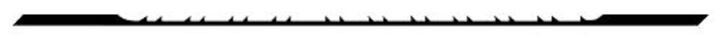 Olson Saw Company PGT Precision Ground Tooth Double Tooth 5 In. Long Scroll Saw Blades - 18 Pack Assortment, large image number 2