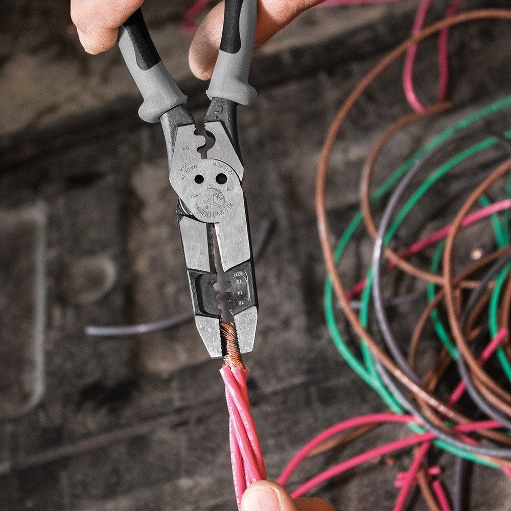 Klein Tools Hybrid Pliers with Crimper, large image number 7