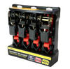 Allied International 1 Inch x 15 Ft. Ratchet Tie Down 4 Piece, small image number 2