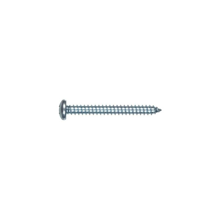 Hillman #10 x 3in Zinc Pan Head Phillips Sheet Metal Screw 100pk, large image number 1