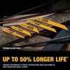 DEWALT 9-Inch 6-TPI Reciprocating Saw Blade, small image number 4