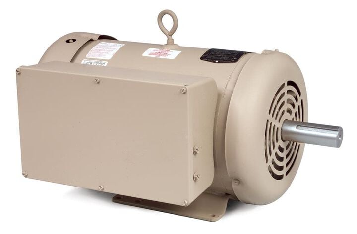 Baldor-Reliance 10HP 1800RPM 215T 1PH TEFC AC Motor, large image number 0