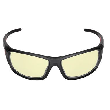 Milwaukee Performance Safety Glasses - Yellow Fog-Free Lenses