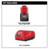 Milwaukee M12 REDLITHIUM 2.0Ah Battery and Charger Starter Kit, small
